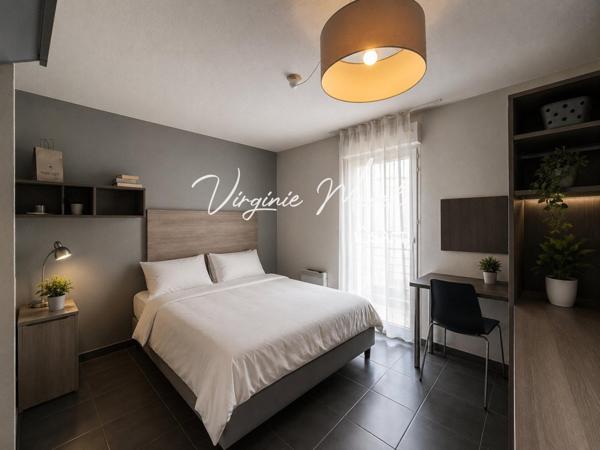 NICE Saint Roch Studio 21m2 loué dans résidence Appart'hotel avec services