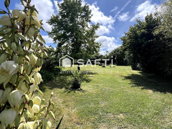 MAISON AVEC GRAND TERRAIN AU CALME A 10 MINUTE DES PLAGES