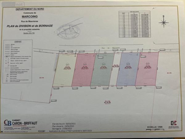 Terrain à Batir à vendre à Marcoing dans le Nord (59159), ref : 59098-11735