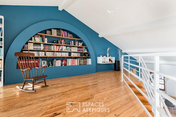 Maison d’exception, vues et terrasses en coeur de village