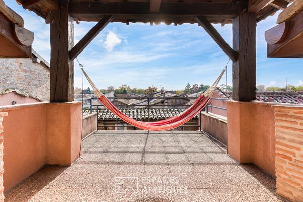 Maison d’exception, vues et terrasses en coeur de village