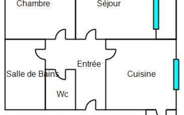 Appartement à vendre    2 pièces • 52,13 m2 Limoges