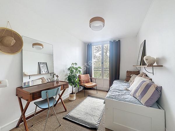 Nantes Tortière / Appartement 58m², 2 chambres, balcon, stationnement et cave