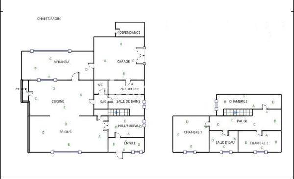 Maison 6 pièces - 110 m²