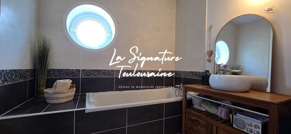 Maison contemporaine - Piscine - Double garage