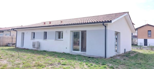 Maison neuve de plain pied à finir