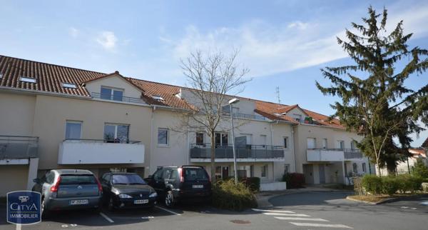 Appartement à louer 2 pièces 44.01m²