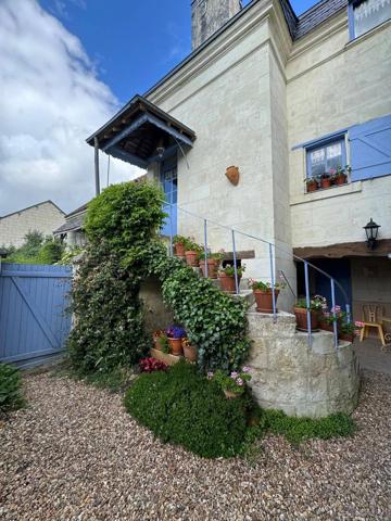 Chouzé sur Loire 37140 - Longère de charme – Vue Loire & potentiel chambres d’hôtes