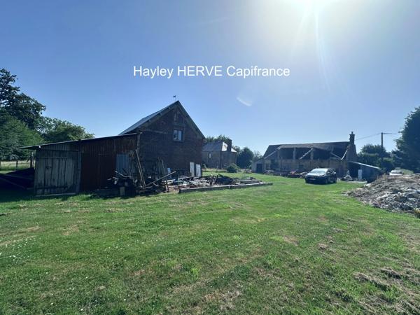 Ensemble de bâtiments avec terrain clos de 3 600 m² – Idéal artisan CHAULIEU (50)