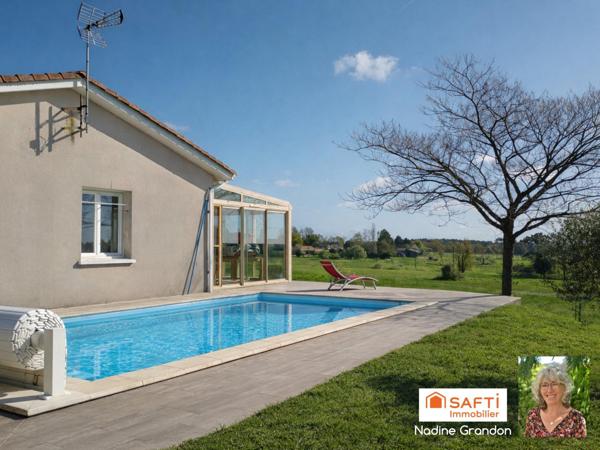 Nature, calme, piscine… et liberté