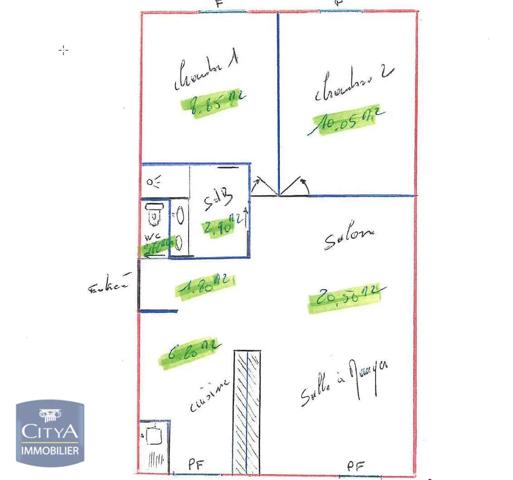 Appartement à louer 3 pièces 48.06m² Sausset-les-Pins (13960)