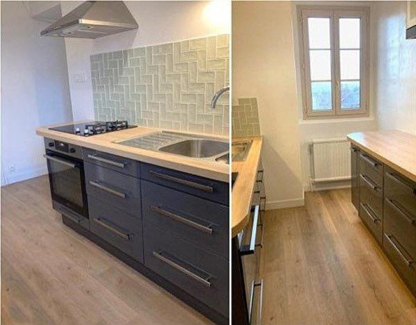 T2 rénové de 43 m² – Dernier étage  avec ascenseur – Rue des Hauts-Pavés / Place Viarme