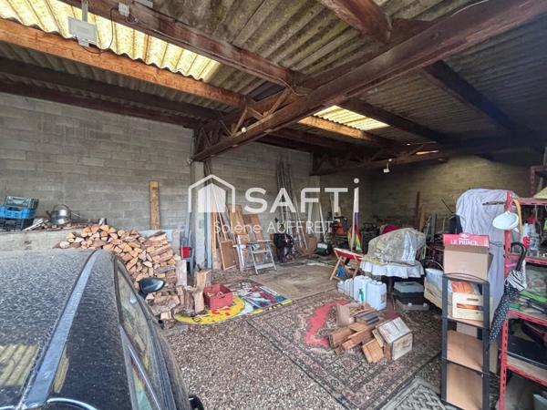 Maison vivable de plein pied idéal entrepreneur ou artisan