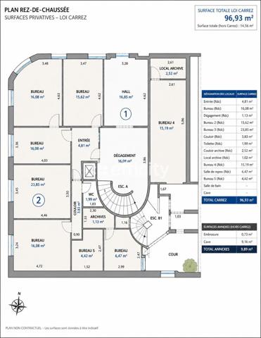 Appartement
         5 pièces
        - 97 m² Bien prestige 1 200 000 € *
