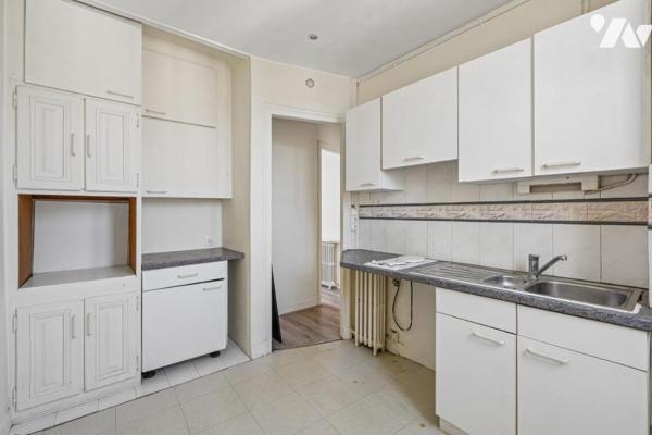 Levallois-Perret - Appartement traversant de 27,31 m² avec balcon
