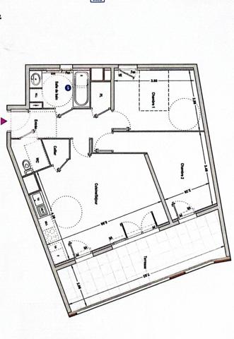 Appartement à vendre 3 pièces 65 m² Marseille 14