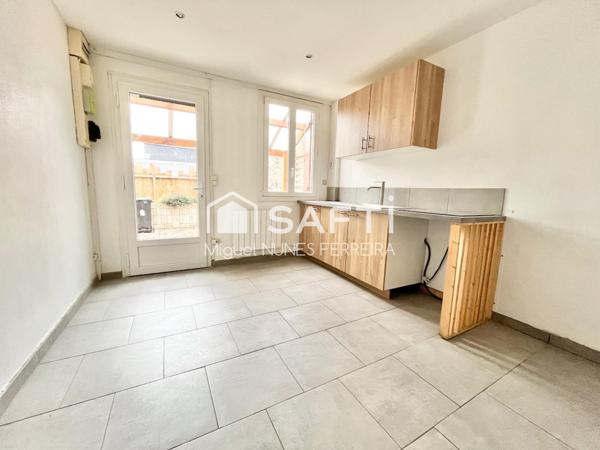 Maison 3 pièces avec terrasse