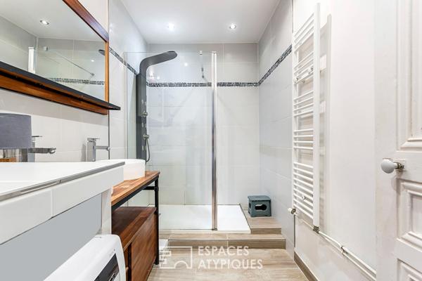 Appartement ancien rénové avec charme