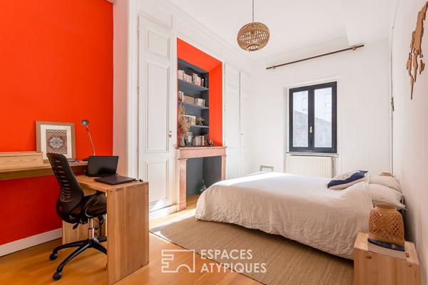 Appartement ancien rénové avec charme