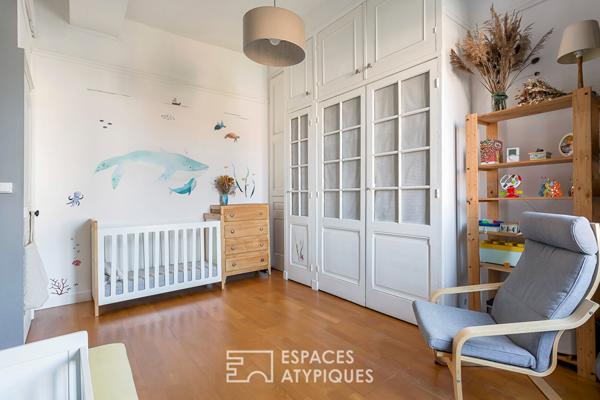 Appartement ancien rénové avec charme