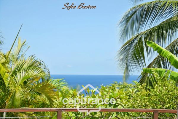 LES TROIS ILETS (972) - Maison d'exception à vendre - 5 pièces (T3+Studio ind.) - Piscine, carbet, proche plage, jardin.