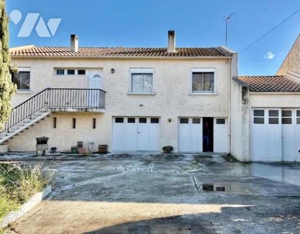 LAVERUNE, villa T7 à vendre