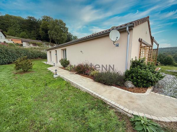 -Saint Sylvestre- Maison en plain pied 110m2 - 5 pièces, 3 chambres, garage et terrain de 4250 m²