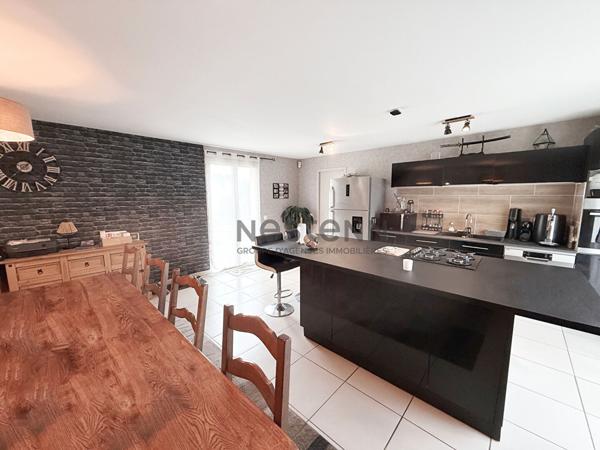 -Saint Sylvestre- Maison en plain pied 110m2 - 5 pièces, 3 chambres, garage et terrain de 4250 m²