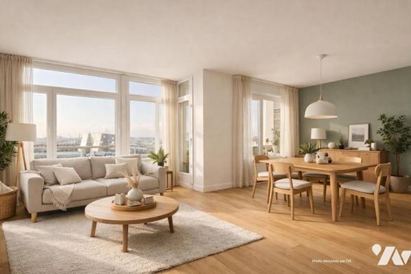 Appartement trois chambres vue Mer