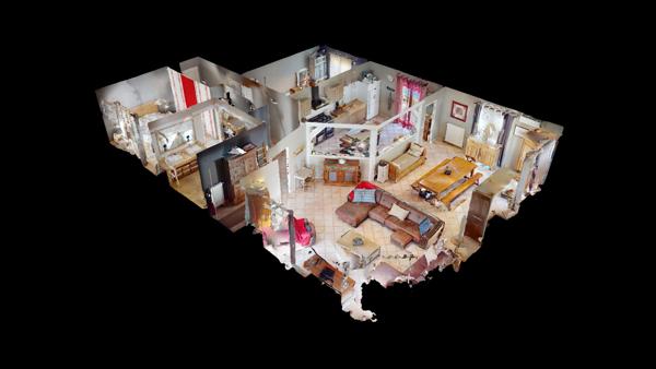 Maison plain pied Pezens avec piscine