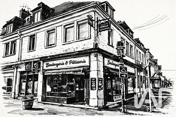 Boulangerie à vendre 200 m² Yerville