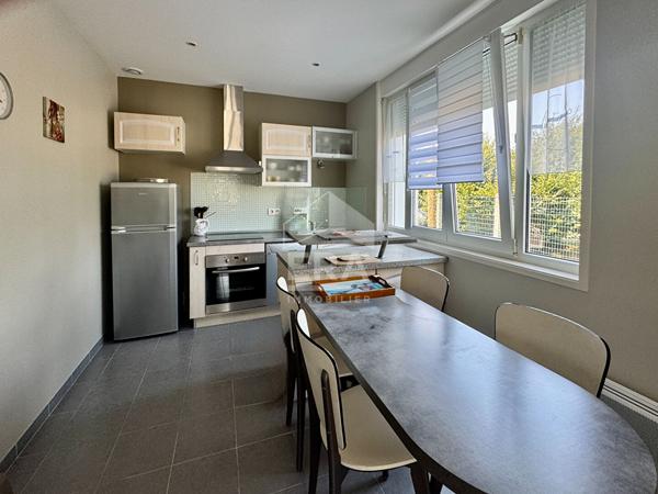 A louer - Maison lumineuse de plain-pied, meublée - 3 pièces