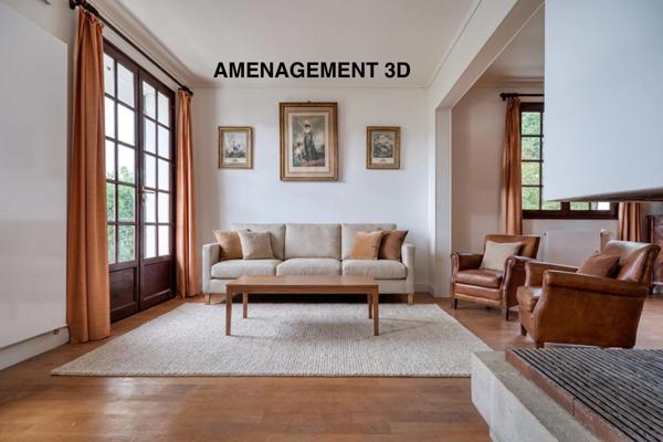 Maison à vendre 6 pièces BURES SUR YVETTE (91), spacieuse, 4 chambres, sous-sol total, terrain 1 565 m2