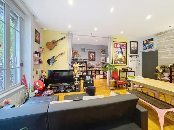 Lyon (69006) Lyon 6 – Boulevard des Brotteaux / Part-Dieu Appartement atypique T3/4 de 94.55 m² – cachet de l’ancien