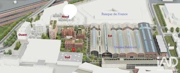 Appartement à vendre 3 pièces 64 m² La Courneuve