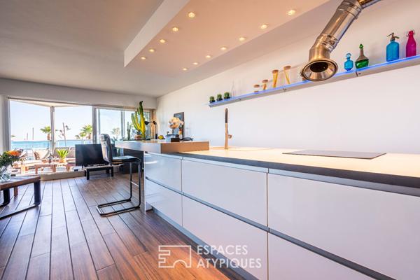 Appartement d’exception face à la mer à Canet Plage