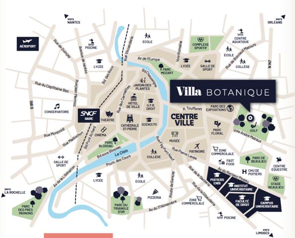 Appartement 76.46 m² à Poitiers 86000