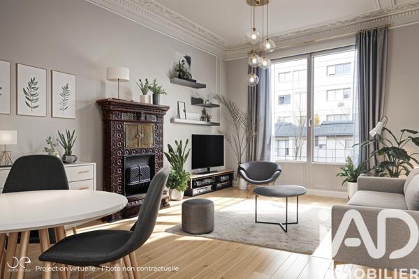 Appartement à vendre 3 pièces 58 m² Paris 18