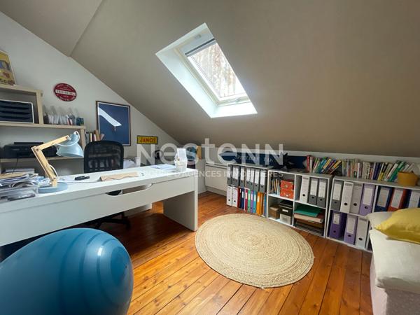 A vendre à Vannes secteur centre ville gare maison années 30 4 chambres sous sol