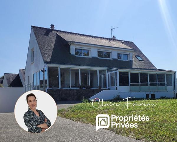 SARZEAU   Proche bourg, maison avec vie de plain-pied, accès PMR et 4 chambres