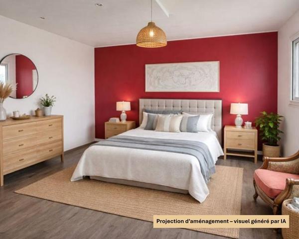 SARZEAU   Proche bourg, maison avec vie de plain-pied, accès PMR et 4 chambres