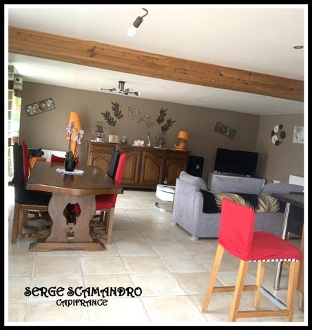 Dpt Gers (32), à vendre MASSEUBE maison P6 - 4 CHAMBRES DONT UNE AVEC DRESSING - TERRAIN 682 M²