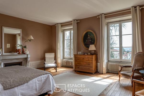 Maison issue d’un château de l’Ardèche.