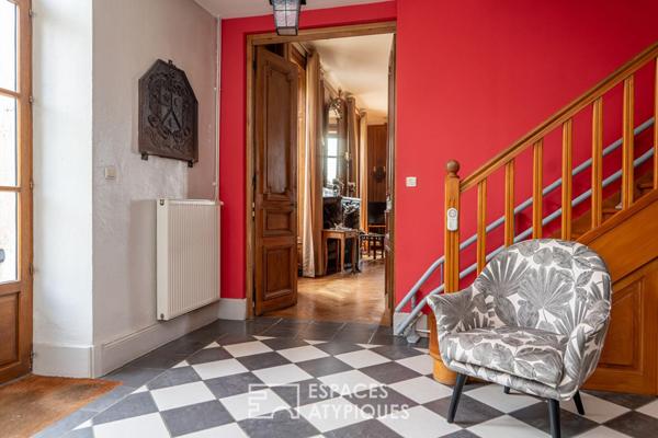 Maison issue d’un château de l’Ardèche.