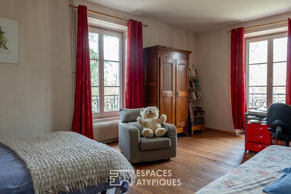 Maison issue d’un château de l’Ardèche.