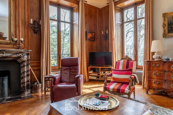 Maison issue d’un château de l’Ardèche.