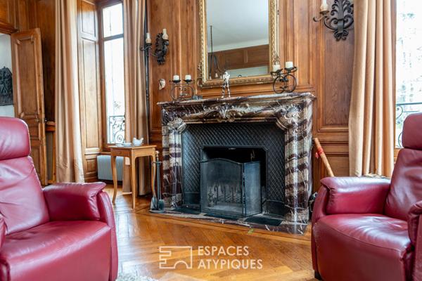 Maison issue d’un château de l’Ardèche.