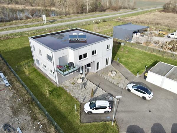 Rountzenheim (67480) Ensemble immobilier professionnel à louer – 300 m² – 30 ares – parkings