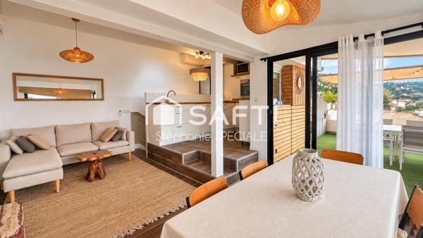 LE CANNET – VIEUX CANNET | DUPLEX DE CHARME AVEC TERRASSE & VUE PANORAMIQUE