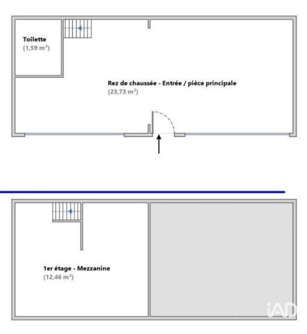 Boutique/Local commercial à vendre 37 m² Marseille 6